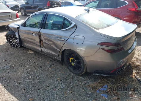 2025 Genesis G70 2.5T Rwd from USA, damaged, VIN KMTG34SC7SU157512